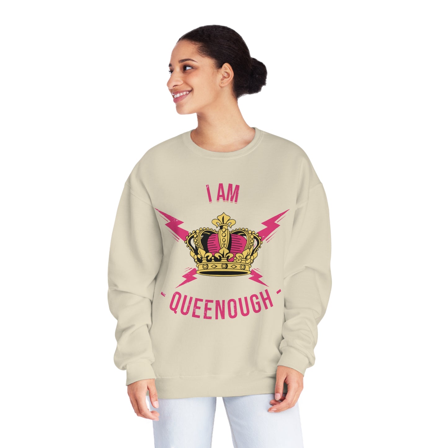 Queenough - Crewneck Sweatshirt