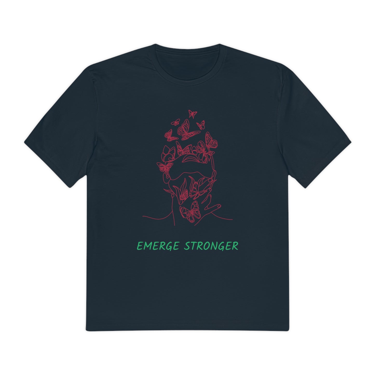 Emerge Stronger Butterfly Tee