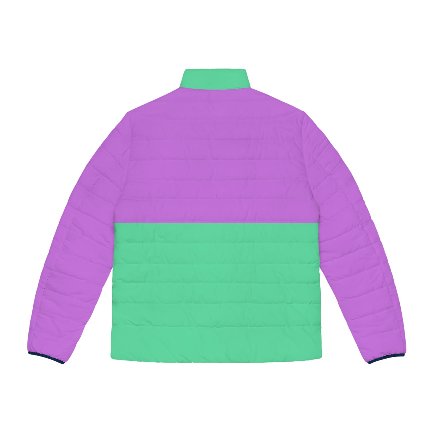 Kapada - Green Purple Design for Winter Puffer Jacket