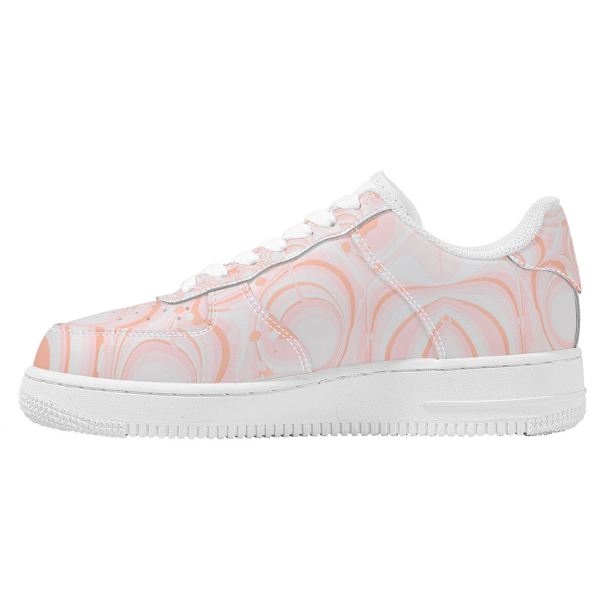 Kapada Orange Pattern Sneaker