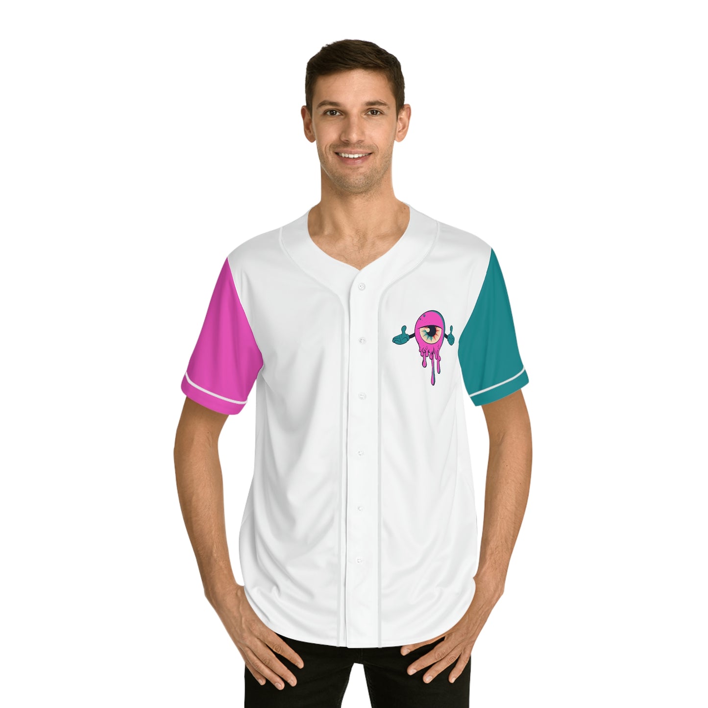 Kapada Multi Color Men's Baseball Jersey