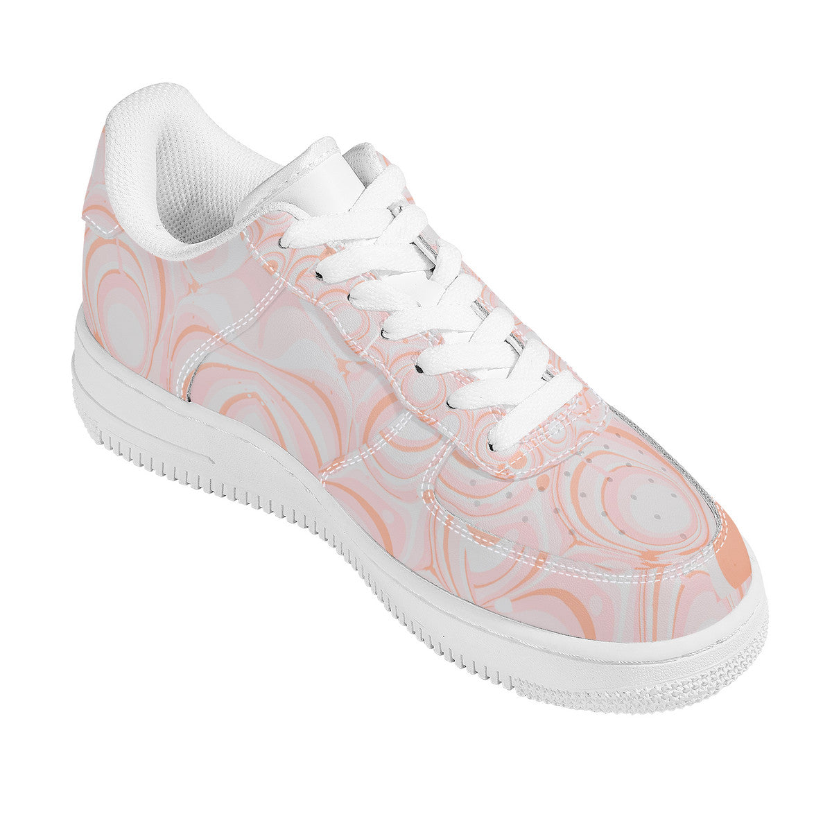 Kapada Orange Pattern Sneaker